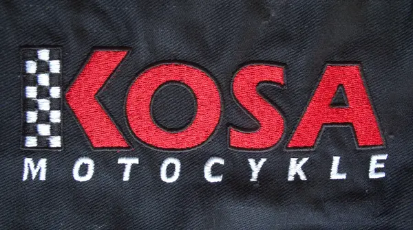 Haft motocyklowy — Kosa